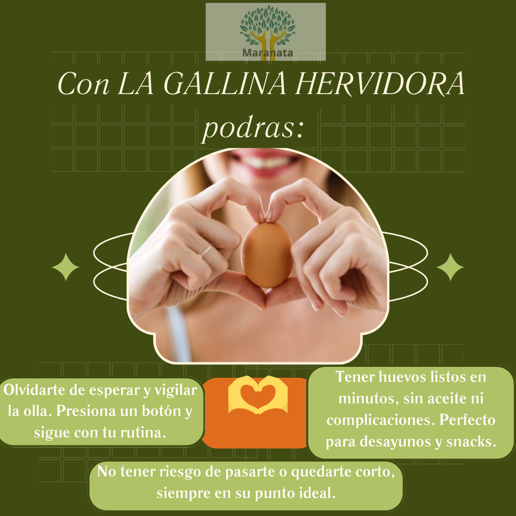 La Gallina Mágica: Huevos Perfectos en Minutos